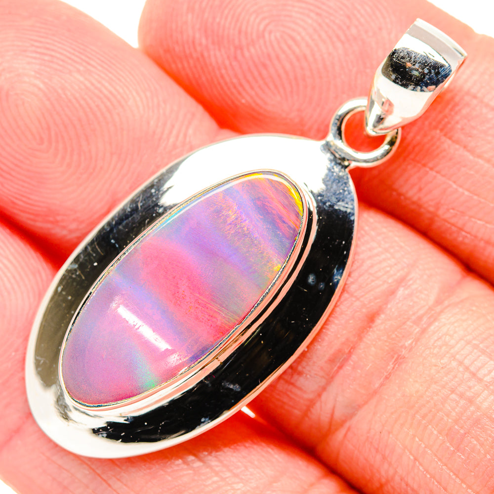 Aura Opal Pendants handcrafted by Ana Silver Co - PD34696