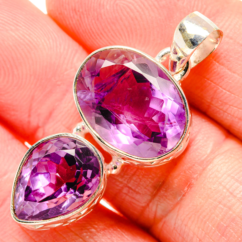 Amethyst Pendants handcrafted by Ana Silver Co - PD34704