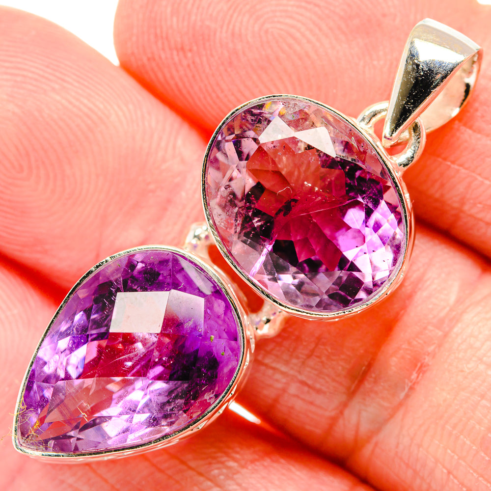 Amethyst Pendants handcrafted by Ana Silver Co - PD34708