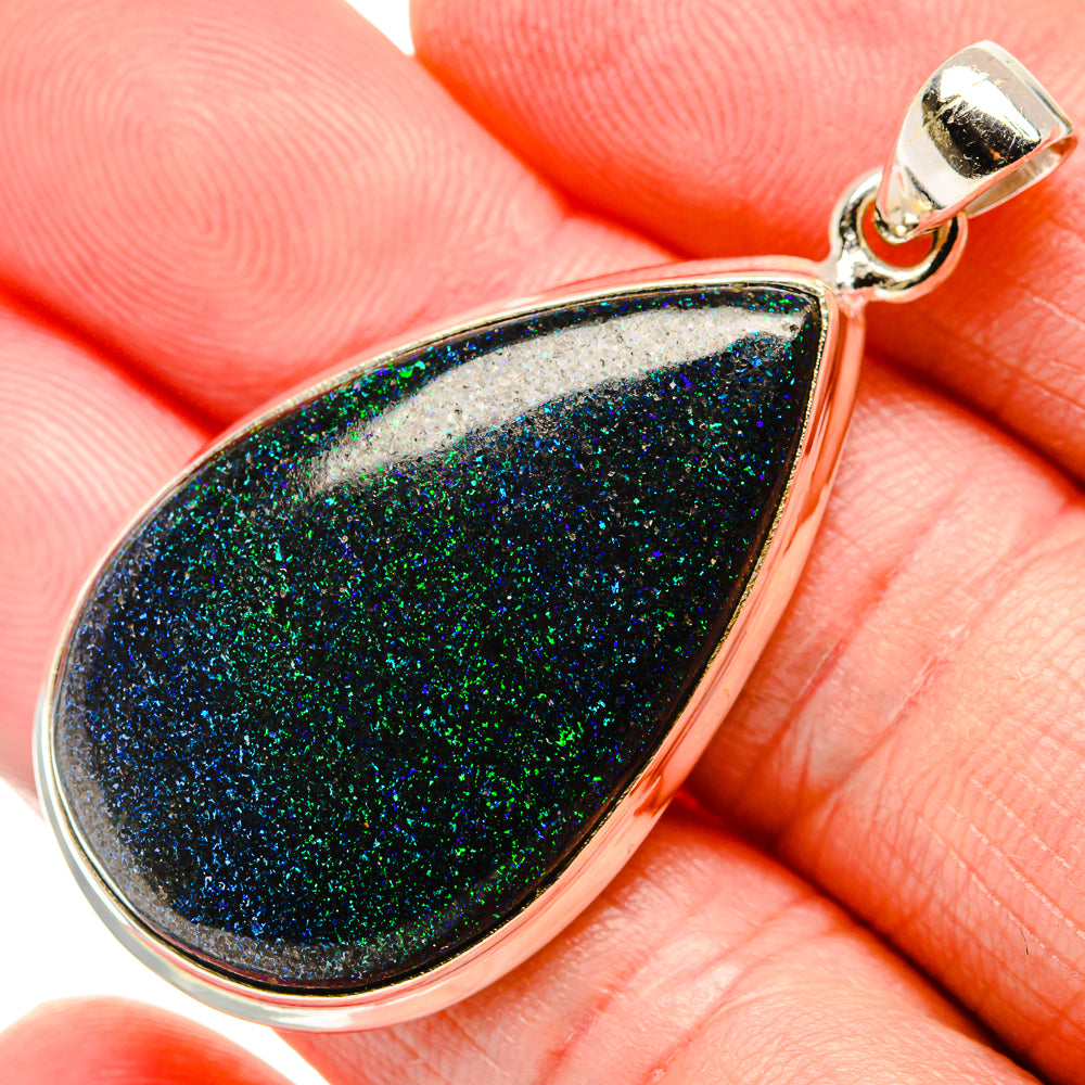 Andamooka Opal Pendants handcrafted by Ana Silver Co - PD34717