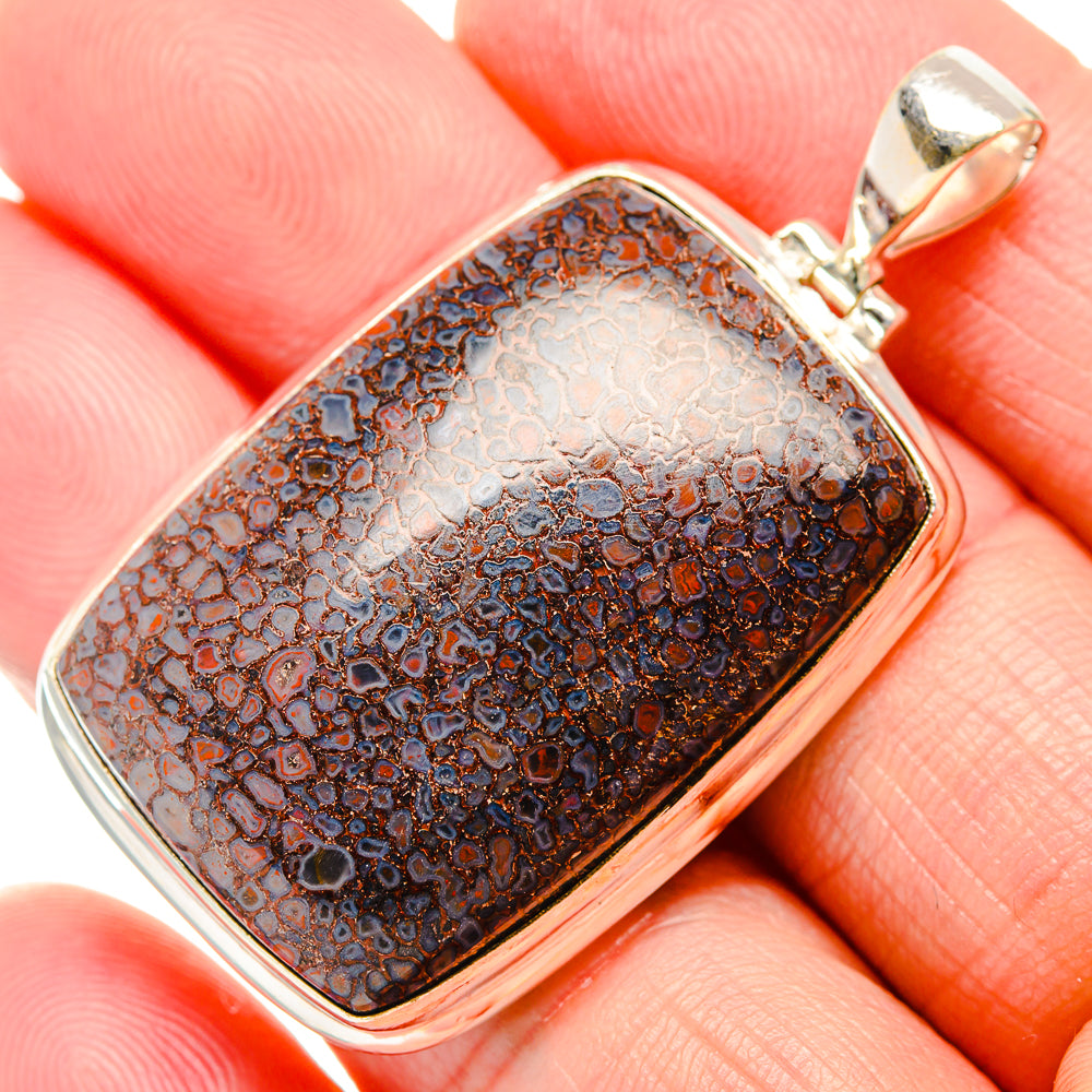 Dinosaur Bone Pendants handcrafted by Ana Silver Co - PD34719