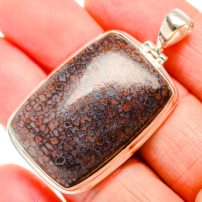 Dinosaur Bone Pendants handcrafted by Ana Silver Co - PD34719