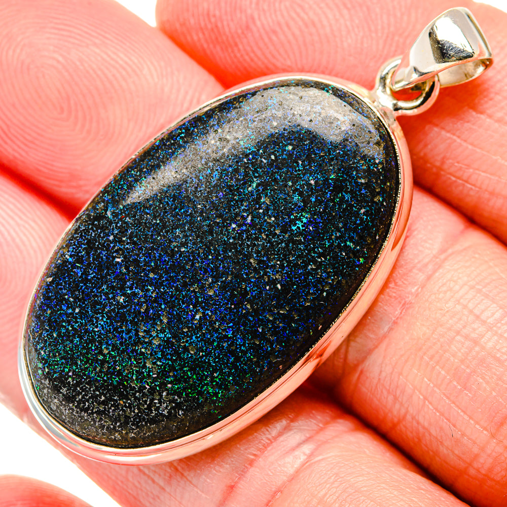 Andamooka Opal Pendants handcrafted by Ana Silver Co - PD34720