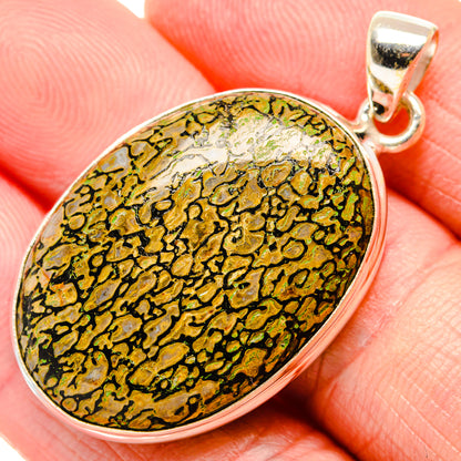 Dinosaur Bone Pendants handcrafted by Ana Silver Co - PD34721