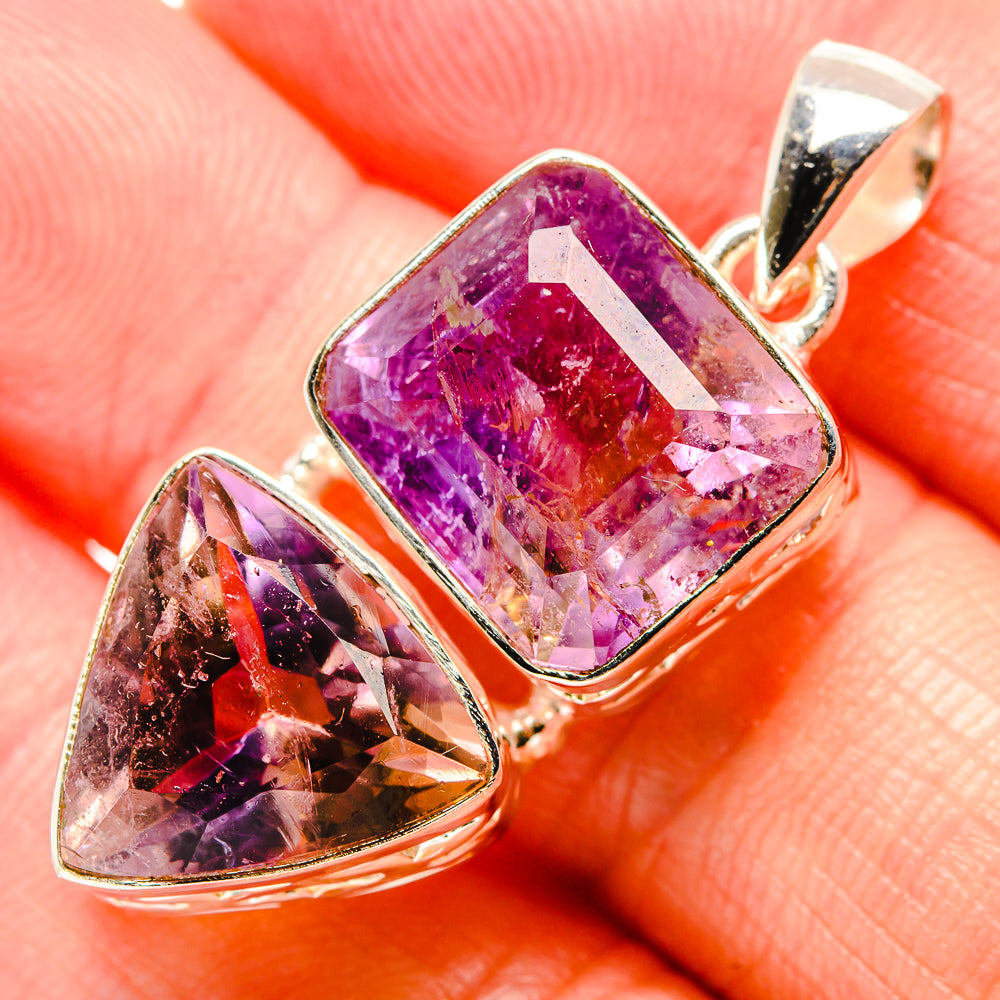 Ametrine Pendants handcrafted by Ana Silver Co - PD34724