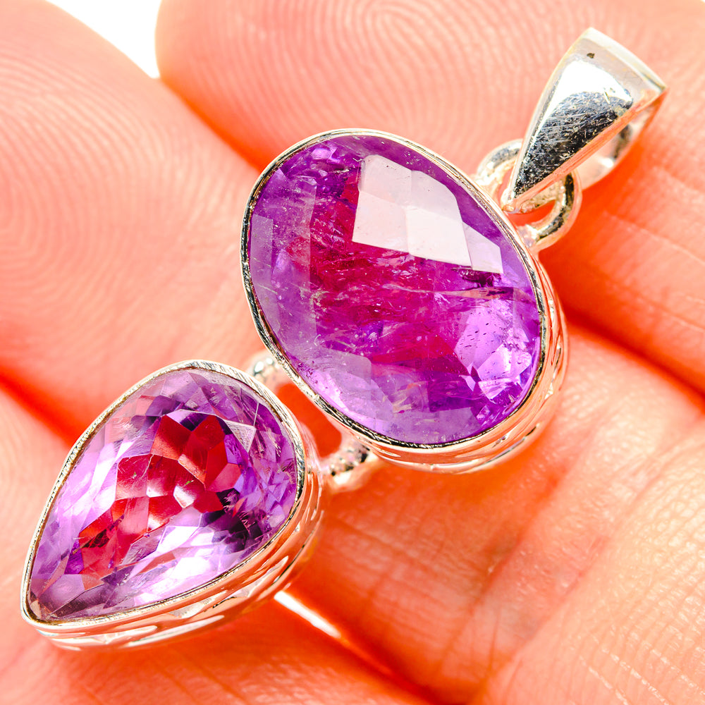 Amethyst Pendants handcrafted by Ana Silver Co - PD34735