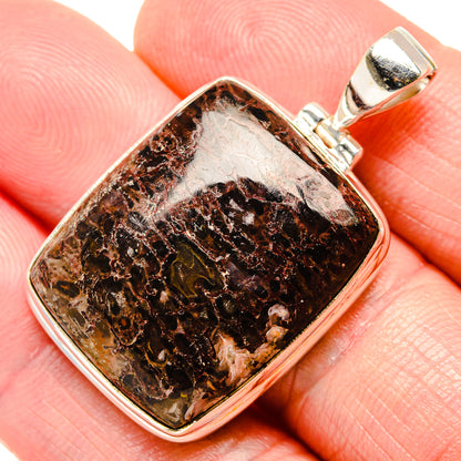 Dinosaur Bone Pendants handcrafted by Ana Silver Co - PD34756