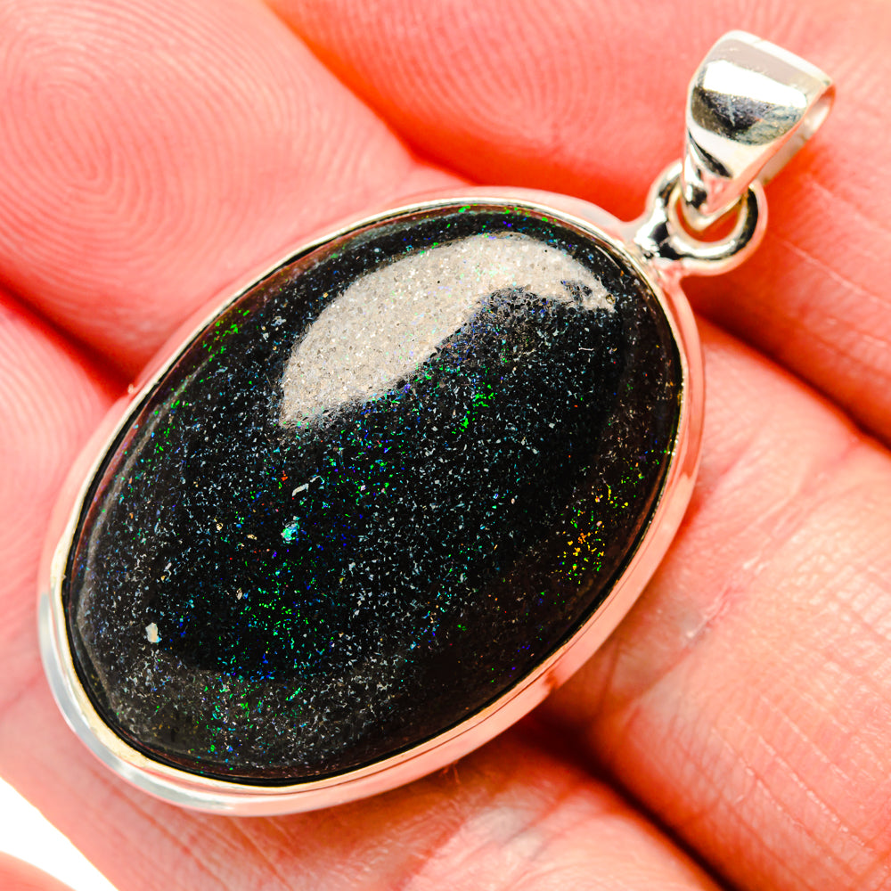 Andamooka Opal Pendants handcrafted by Ana Silver Co - PD34760
