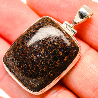 Dinosaur Bone Pendants handcrafted by Ana Silver Co - PD34768