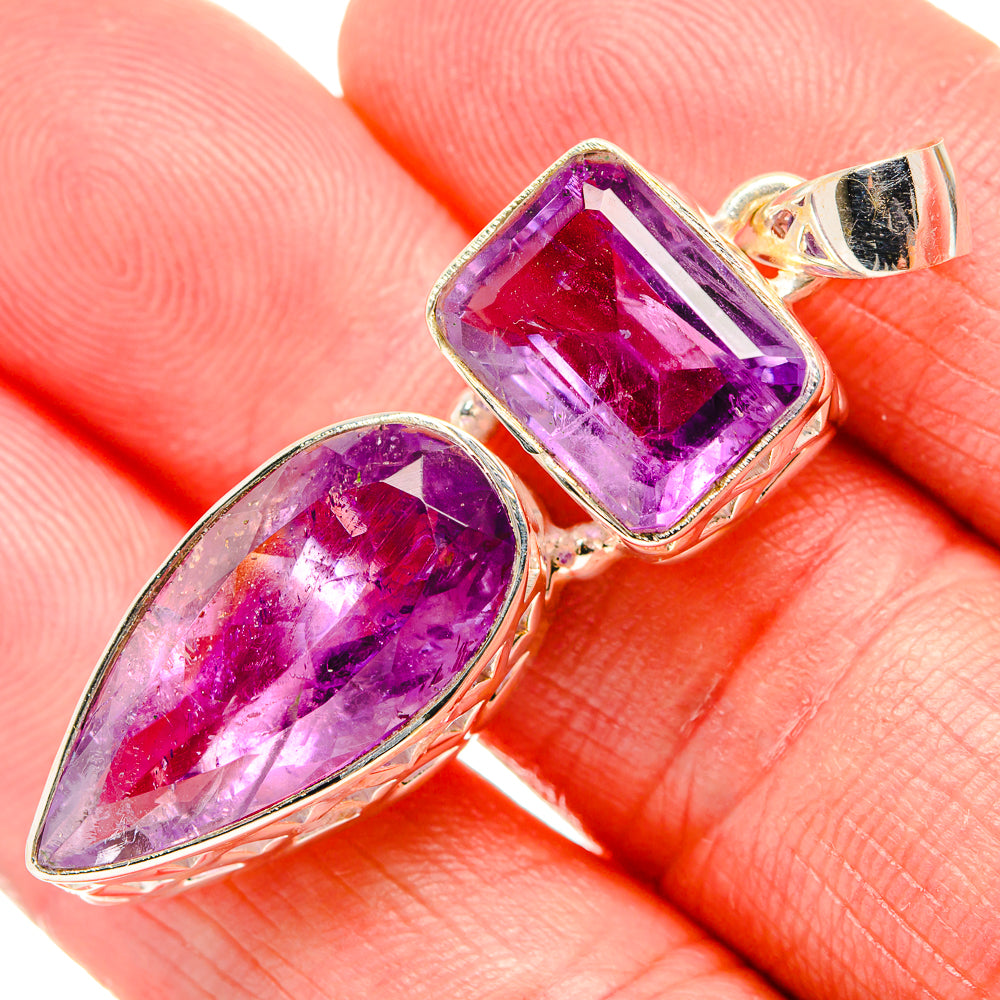 Amethyst Pendants handcrafted by Ana Silver Co - PD34776
