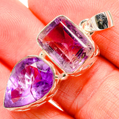 Amethyst Pendants handcrafted by Ana Silver Co - PD34781
