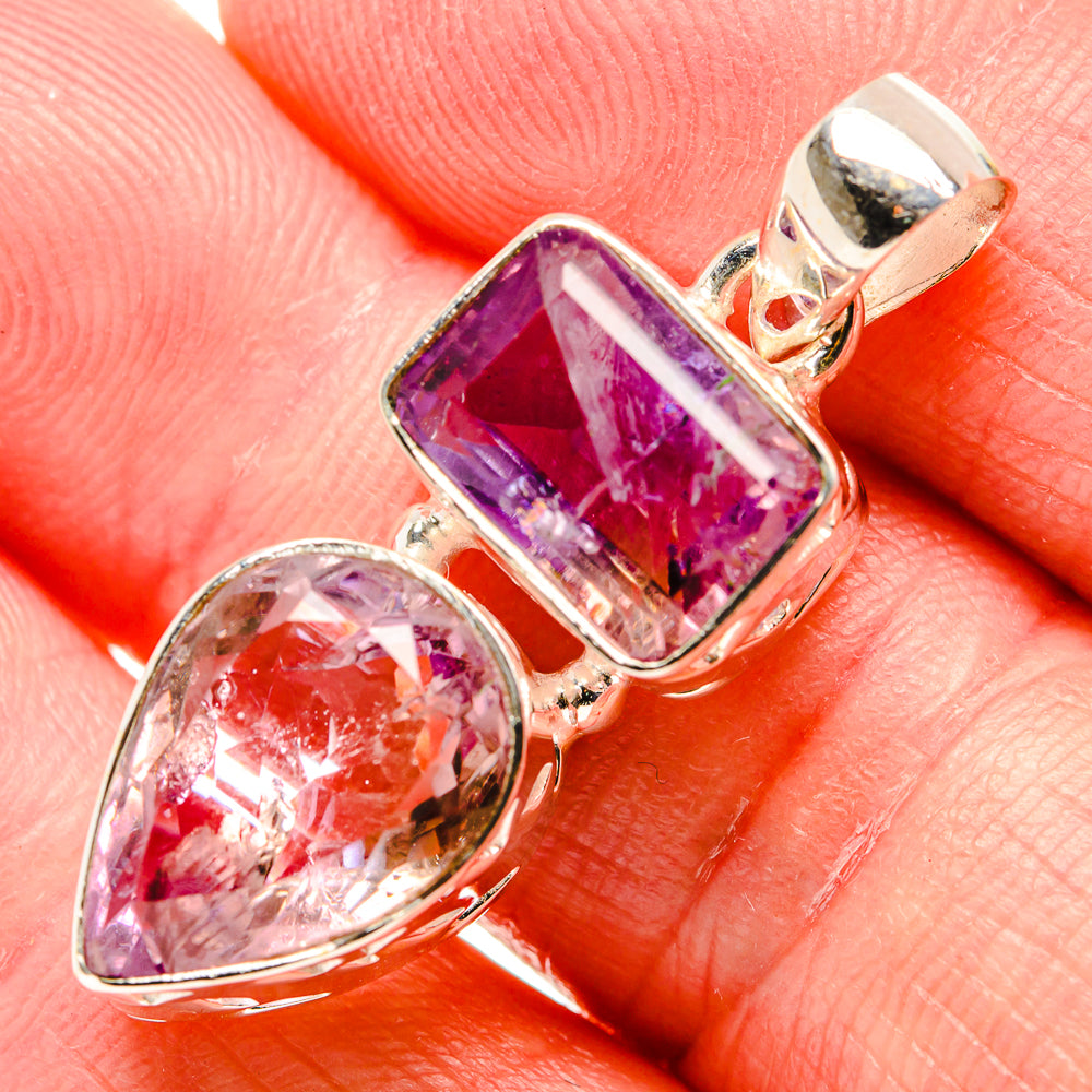 Amethyst Pendants handcrafted by Ana Silver Co - PD34790
