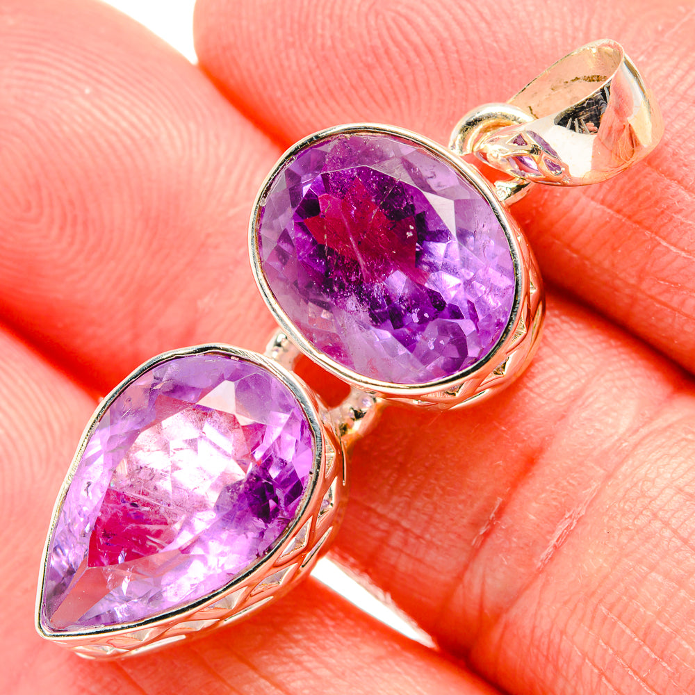 Amethyst Pendants handcrafted by Ana Silver Co - PD34791