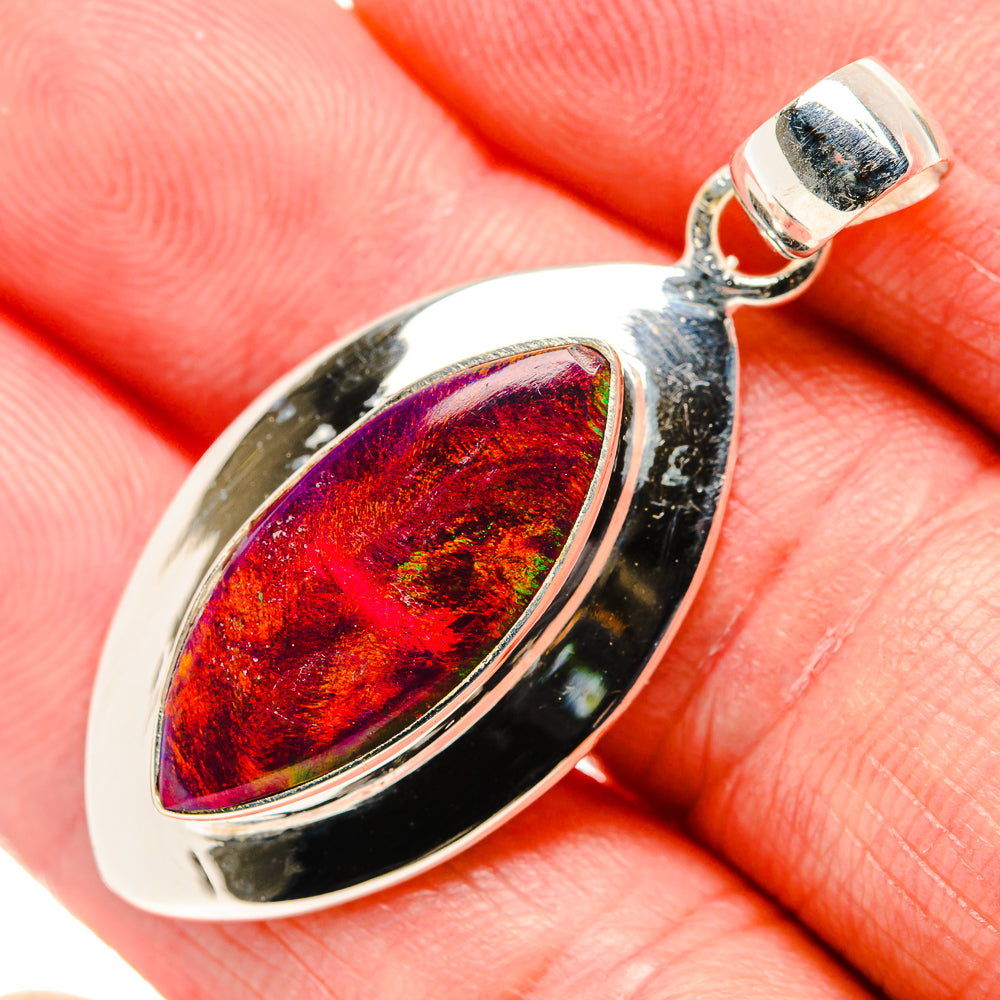 Aura Opal Pendants handcrafted by Ana Silver Co - PD34793