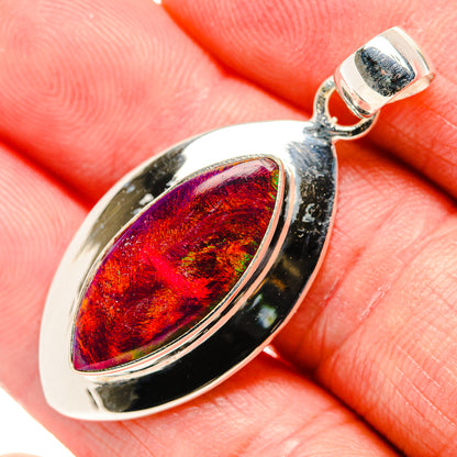 Aura Opal Pendants handcrafted by Ana Silver Co - PD34793