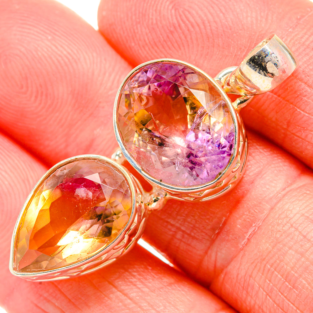 Ametrine Pendants handcrafted by Ana Silver Co - PD34794