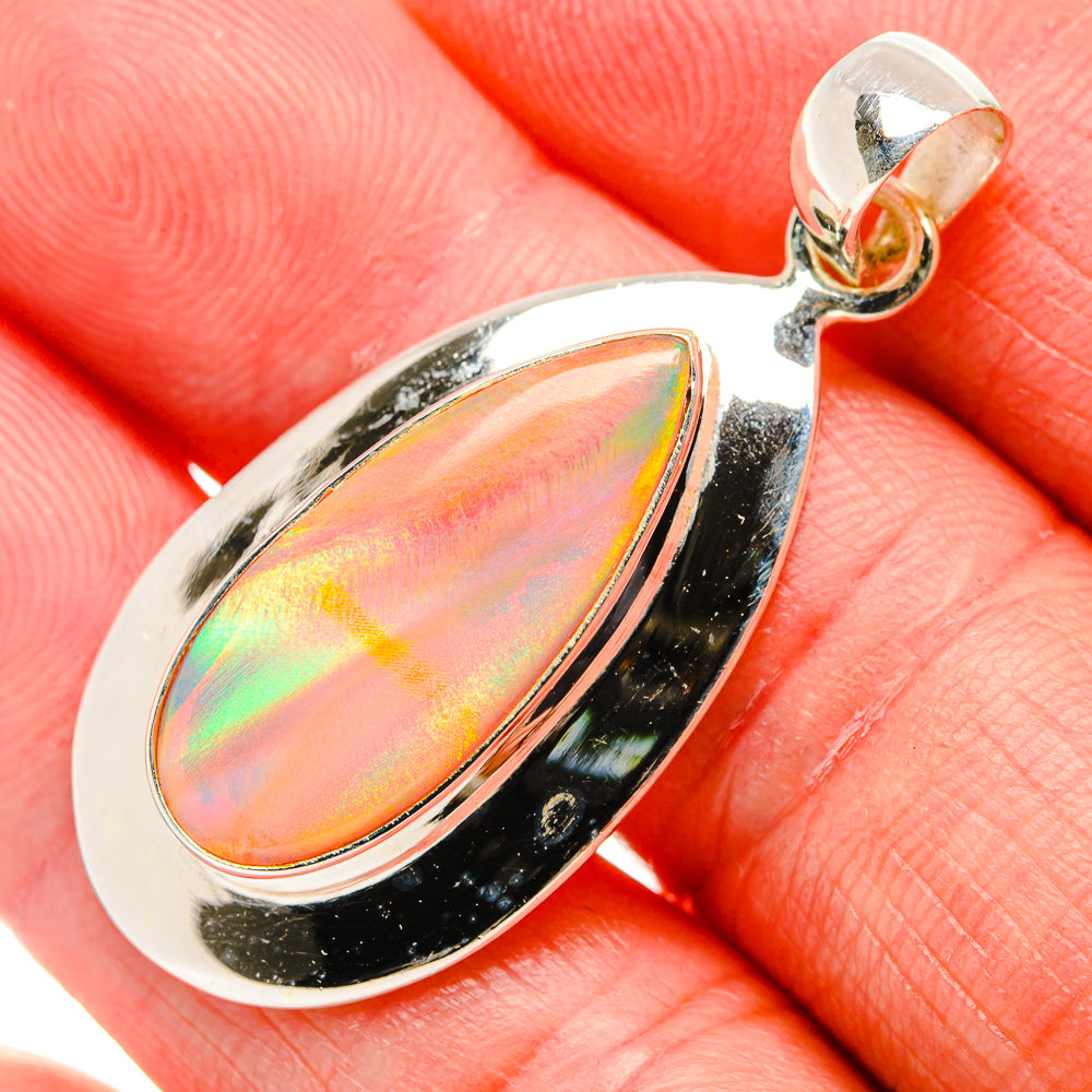 Aura Opal Pendants handcrafted by Ana Silver Co - PD34798