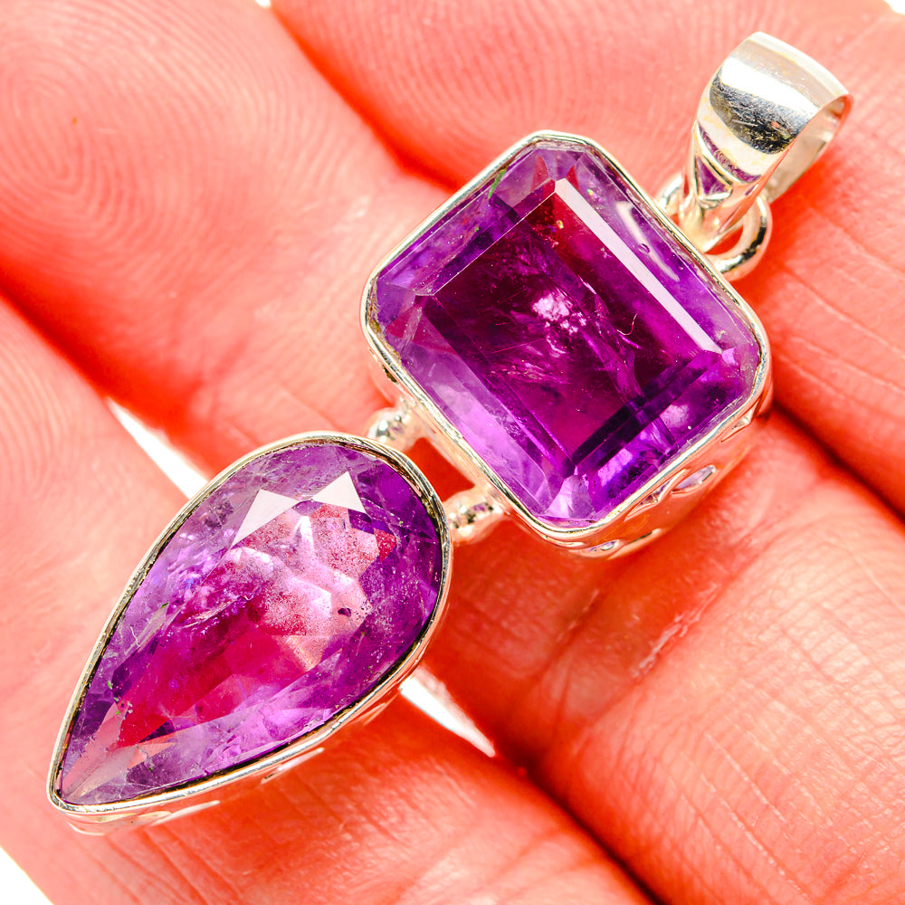 Amethyst Pendants handcrafted by Ana Silver Co - PD34800