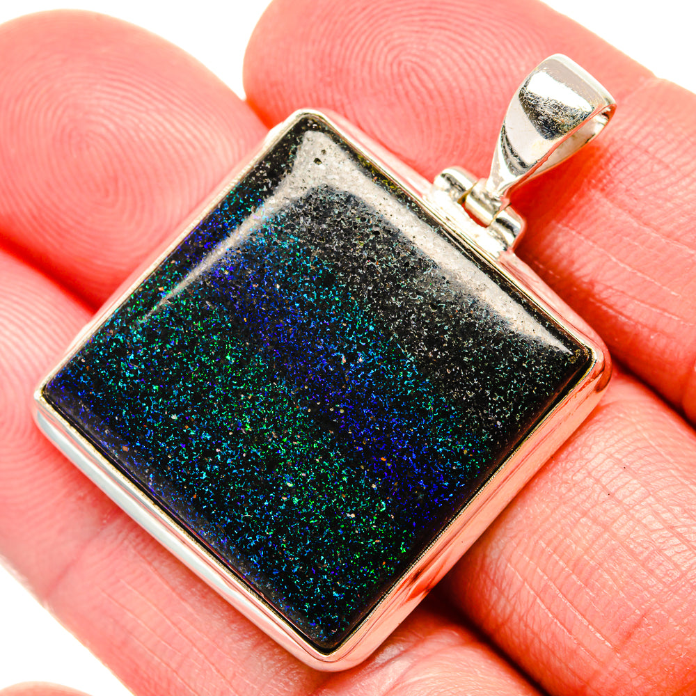 Andamooka Opal Pendants handcrafted by Ana Silver Co - PD34822