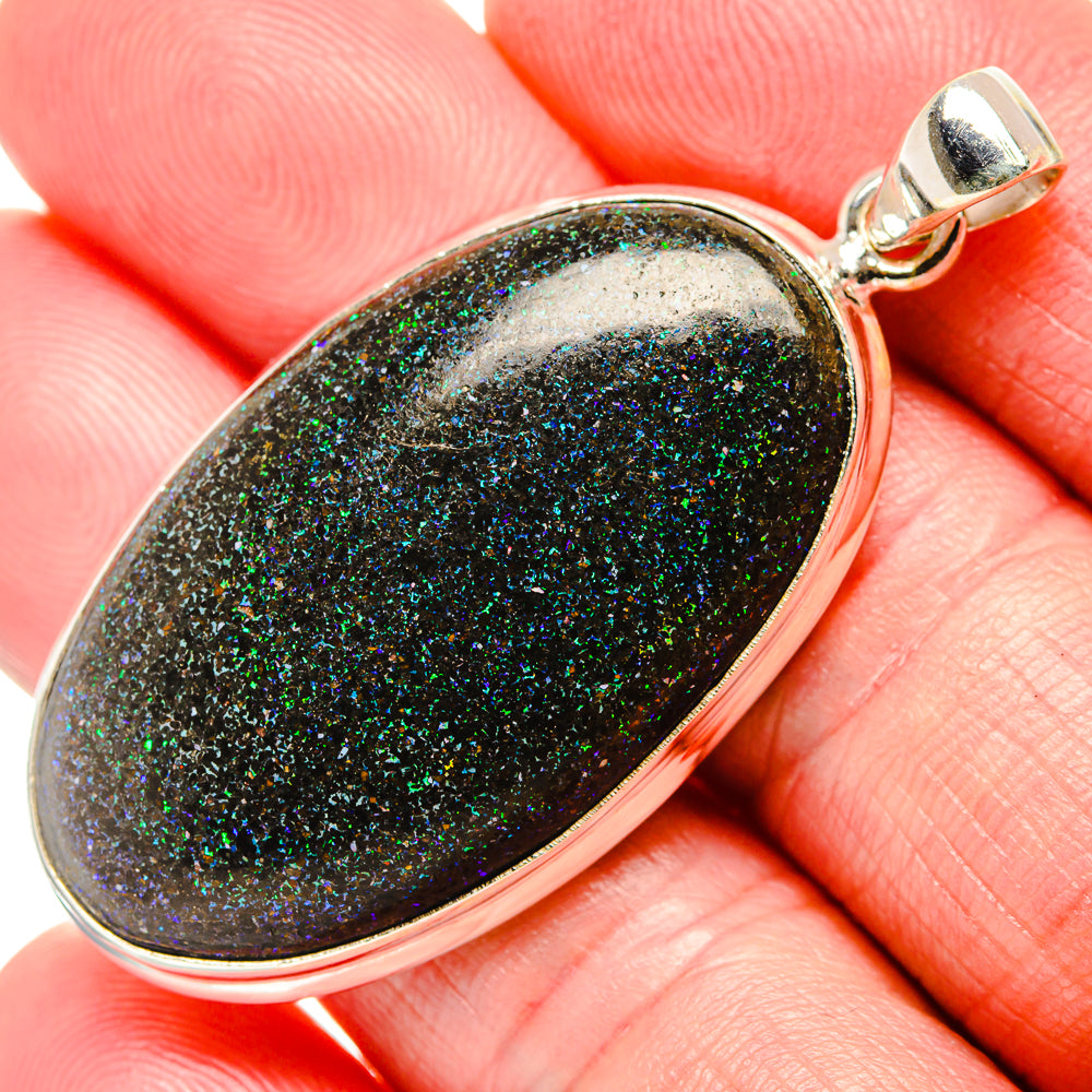 Andamooka Opal Pendants handcrafted by Ana Silver Co - PD34823
