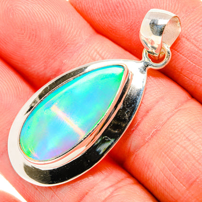 Aura Opal Pendants handcrafted by Ana Silver Co - PD34837