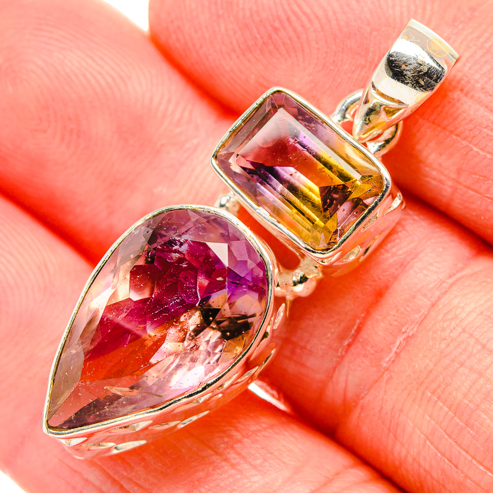 Ametrine Pendants handcrafted by Ana Silver Co - PD34840