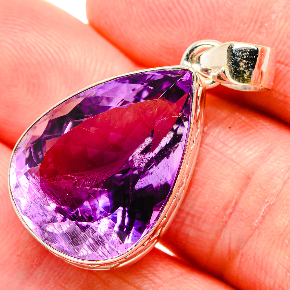 Amethyst Pendants handcrafted by Ana Silver Co - PD34843