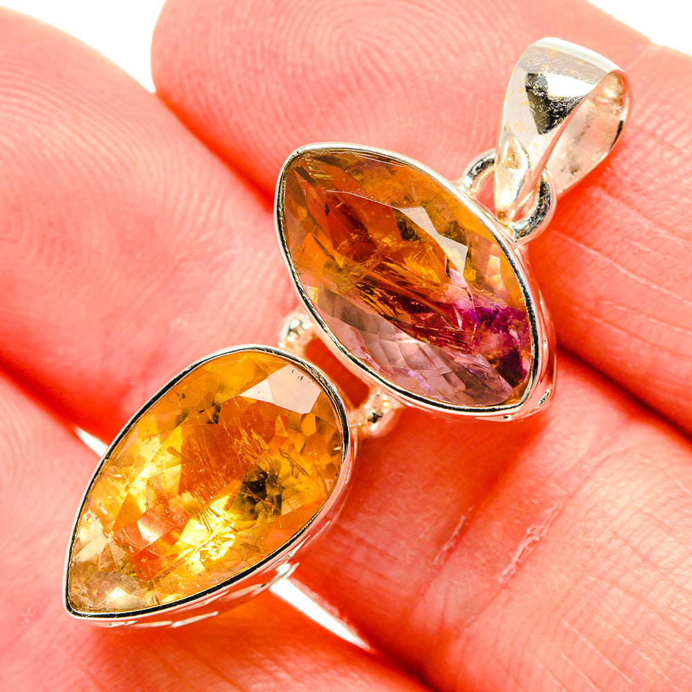 Ametrine Pendants handcrafted by Ana Silver Co - PD34847