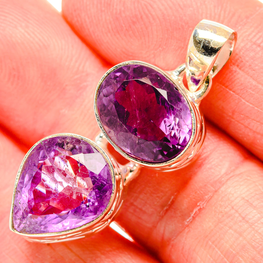 Amethyst Pendants handcrafted by Ana Silver Co - PD34853