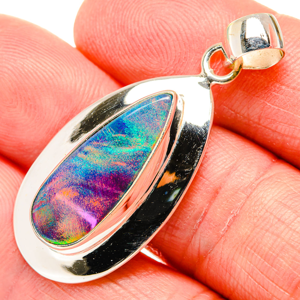 Aura Opal Pendants handcrafted by Ana Silver Co - PD34854