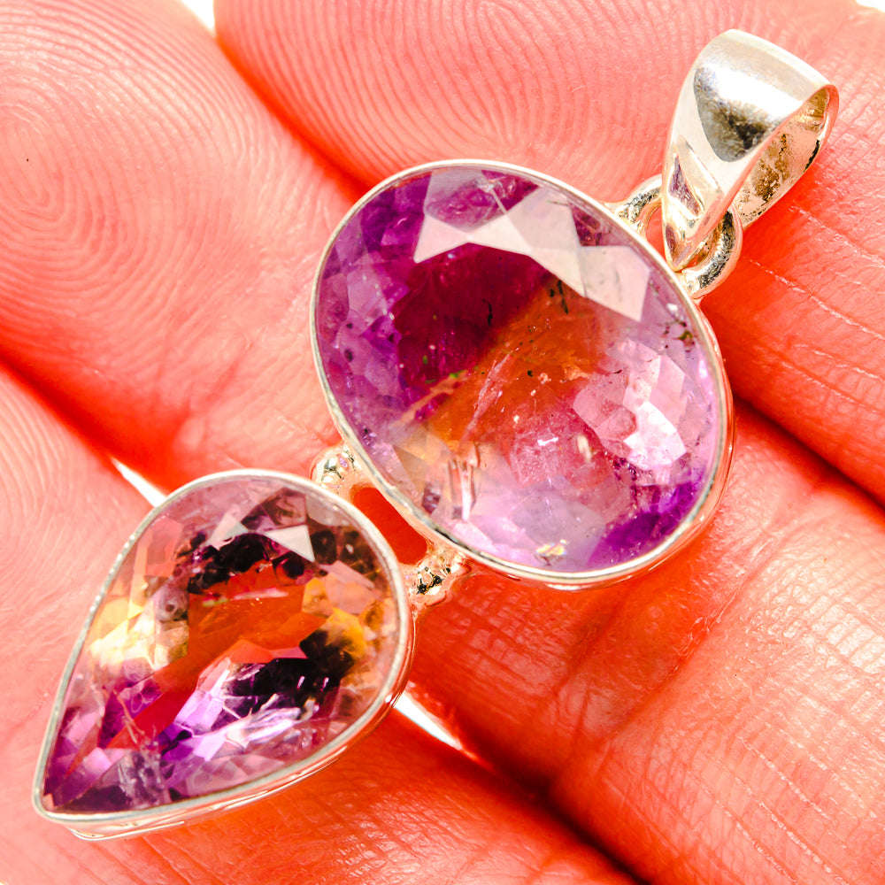 Ametrine Pendants handcrafted by Ana Silver Co - PD34856