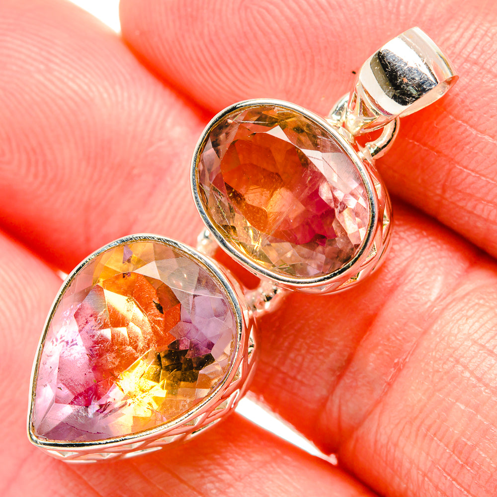 Ametrine Pendants handcrafted by Ana Silver Co - PD34859