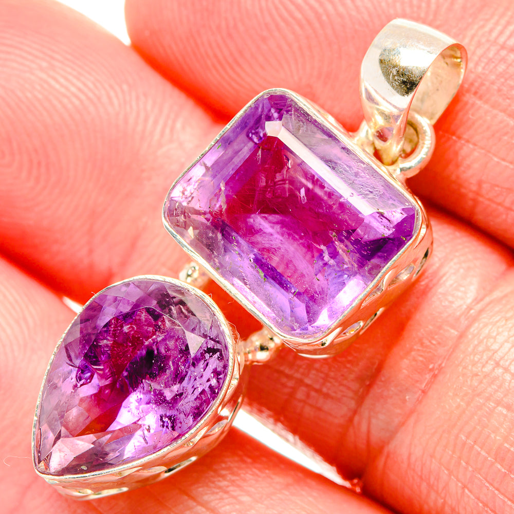 Amethyst Pendants handcrafted by Ana Silver Co - PD34861
