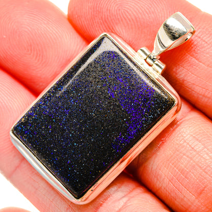 Andamooka Opal Pendants handcrafted by Ana Silver Co - PD34863