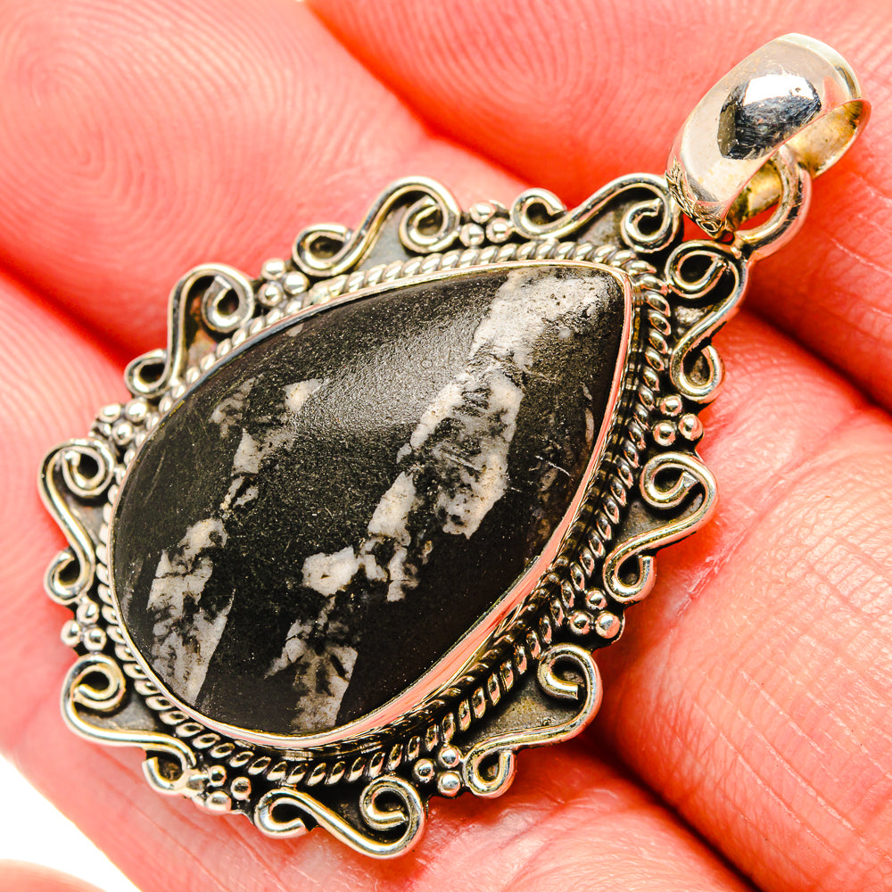Pinolith Jasper Pendants handcrafted by Ana Silver Co - PD34868