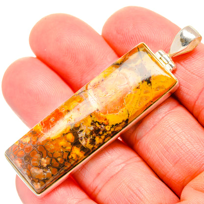 Picture Jasper Pendants handcrafted by Ana Silver Co - PD34873
