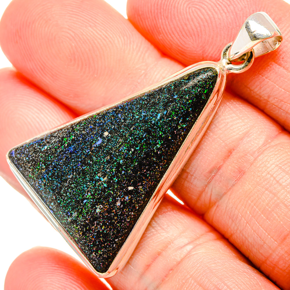 Andamooka Opal Pendants handcrafted by Ana Silver Co - PD34883