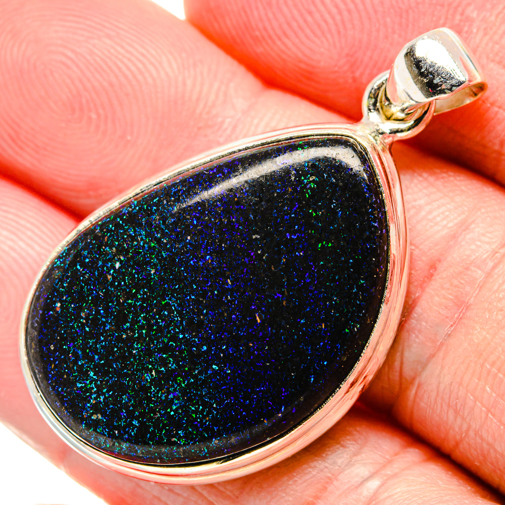 Andamooka Opal Pendants handcrafted by Ana Silver Co - PD34885