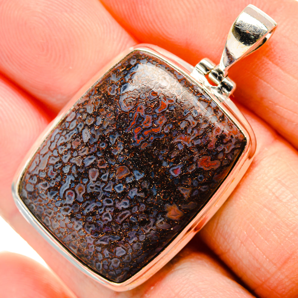 Dinosaur Bone Pendants handcrafted by Ana Silver Co - PD34892