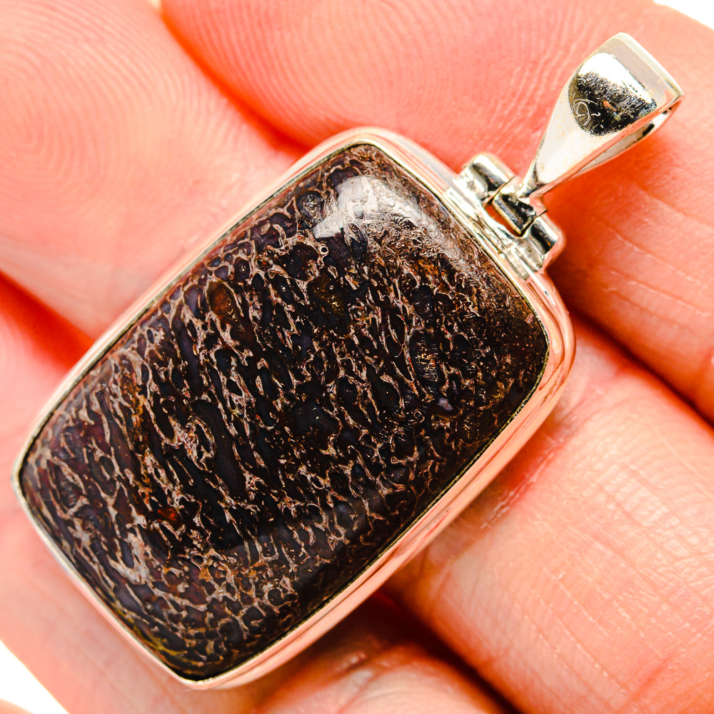 Dinosaur Bone Pendants handcrafted by Ana Silver Co - PD34896