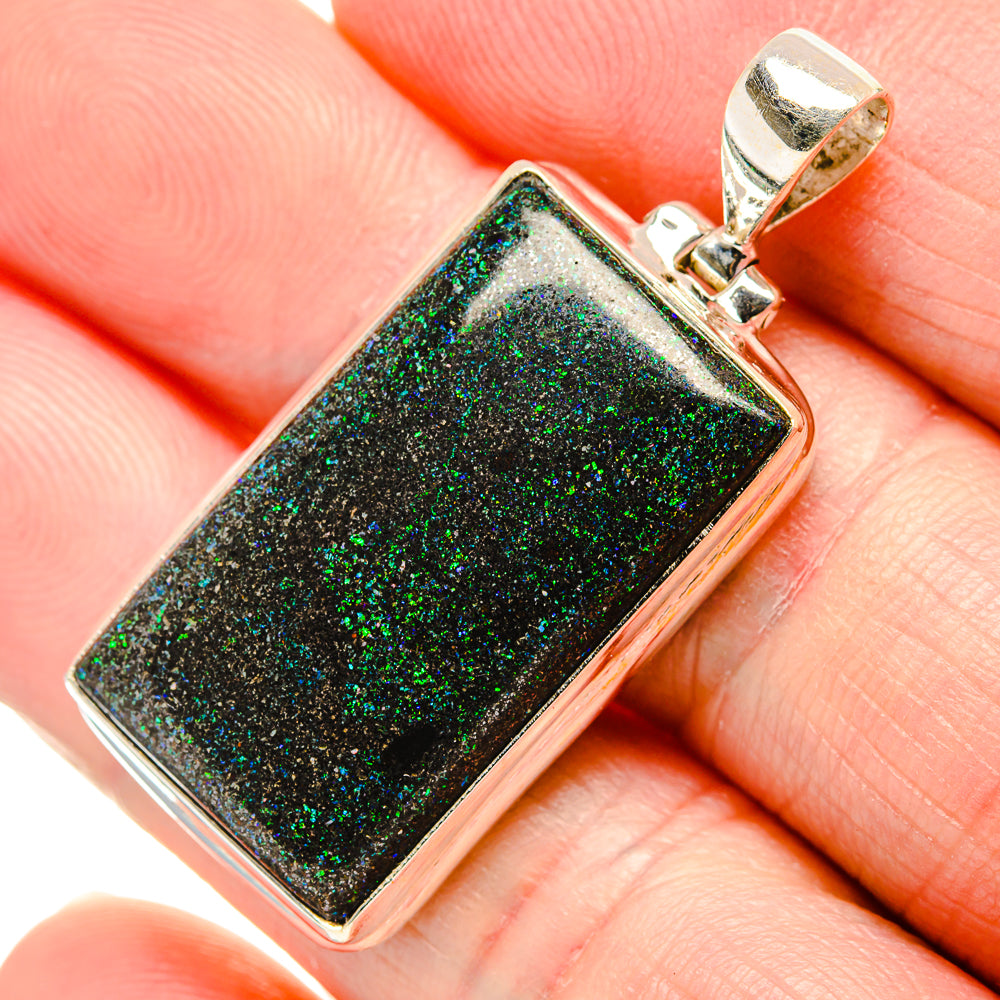 Andamooka Opal Pendants handcrafted by Ana Silver Co - PD34919