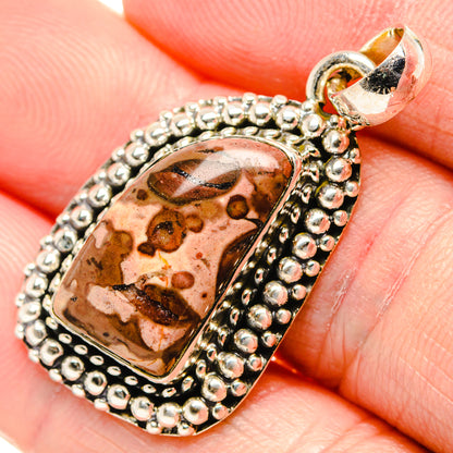 Ocean Jasper Pendants handcrafted by Ana Silver Co - PD34920