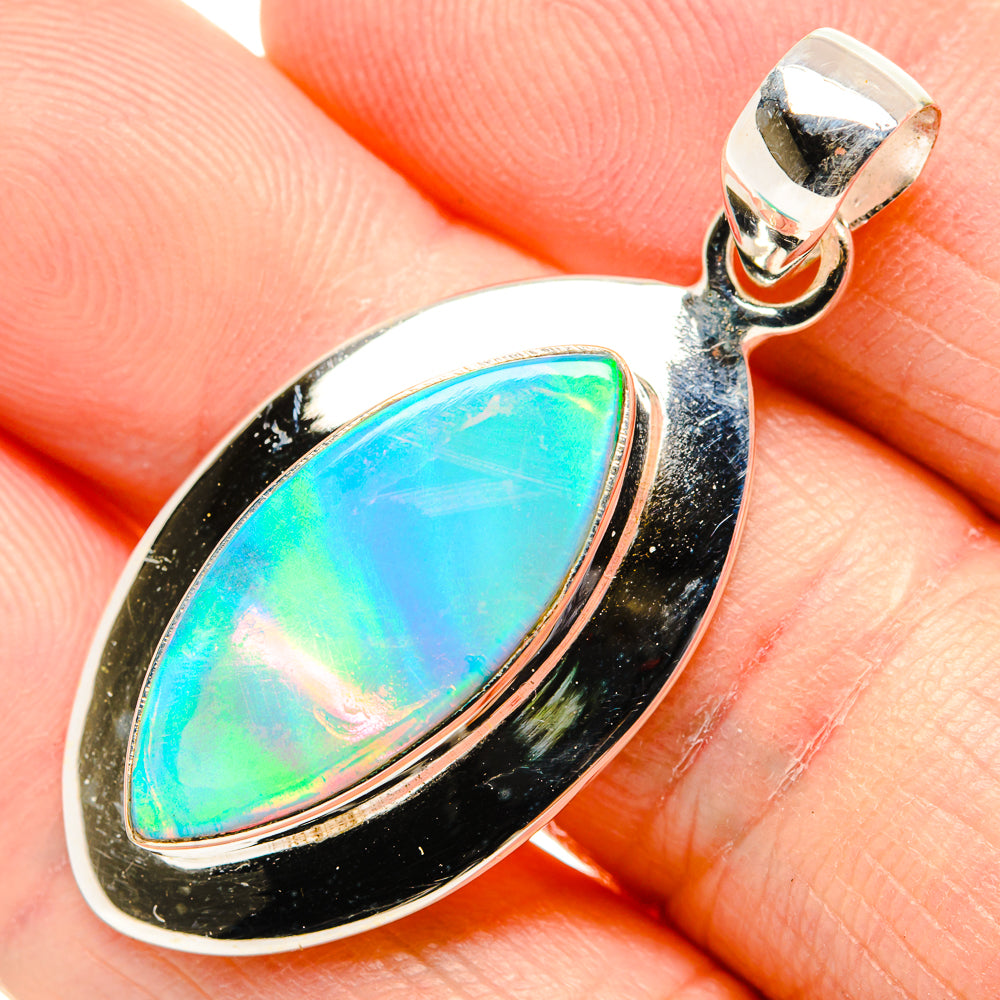 Aura Opal Pendants handcrafted by Ana Silver Co - PD34943