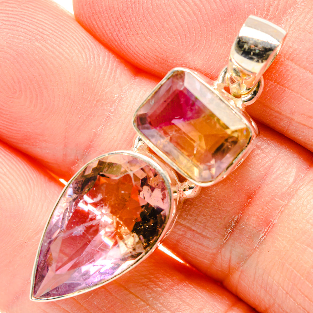 Ametrine Pendants handcrafted by Ana Silver Co - PD34945