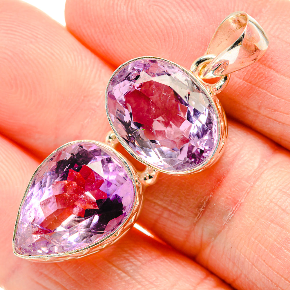 Amethyst Pendants handcrafted by Ana Silver Co - PD34953
