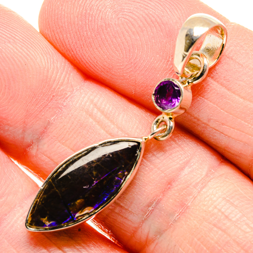 Aura Opal Pendants handcrafted by Ana Silver Co - PD34965