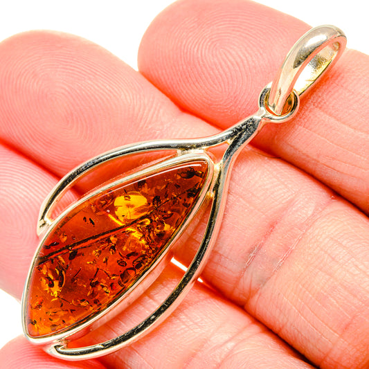 Baltic Amber Pendants handcrafted by Ana Silver Co - PD34971