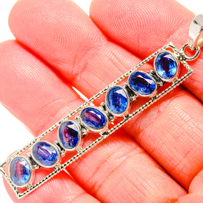 Kyanite Pendants handcrafted by Ana Silver Co - PD34976