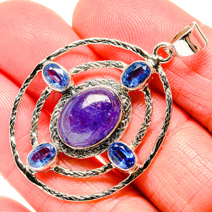Tanzanite Pendants handcrafted by Ana Silver Co - PD34978