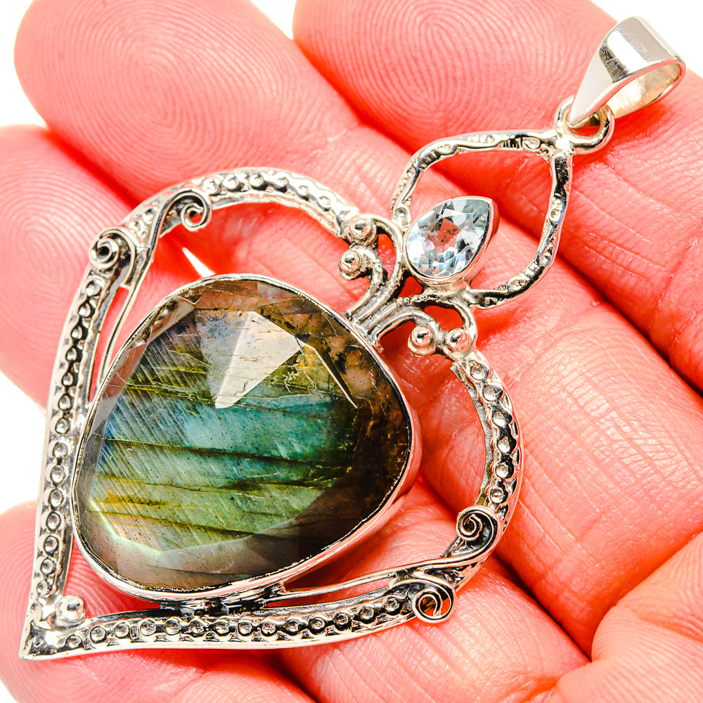 Labradorite Pendants handcrafted by Ana Silver Co - PD34980